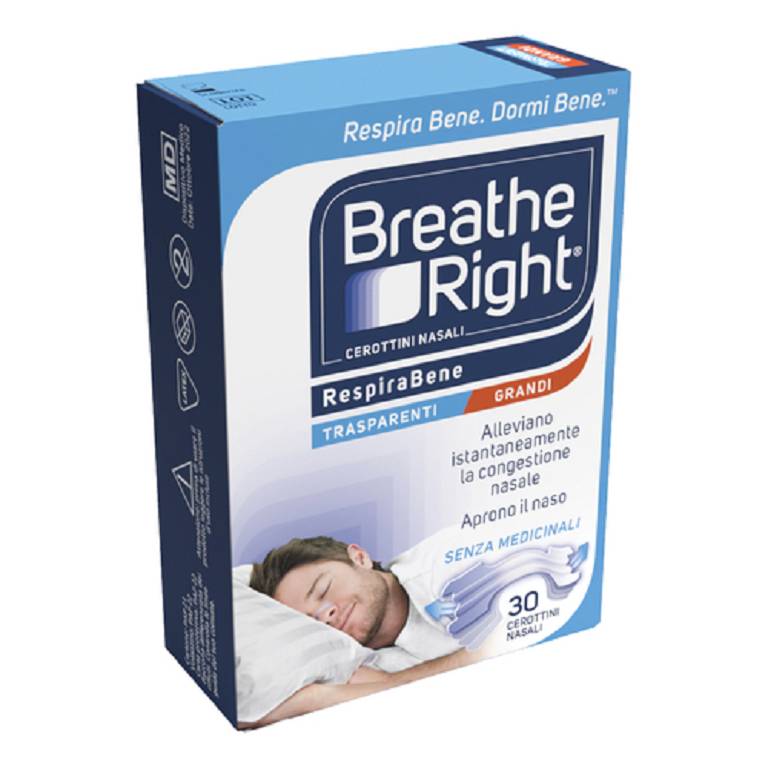 BREATHE RIGHT TRASPARENTI G30P