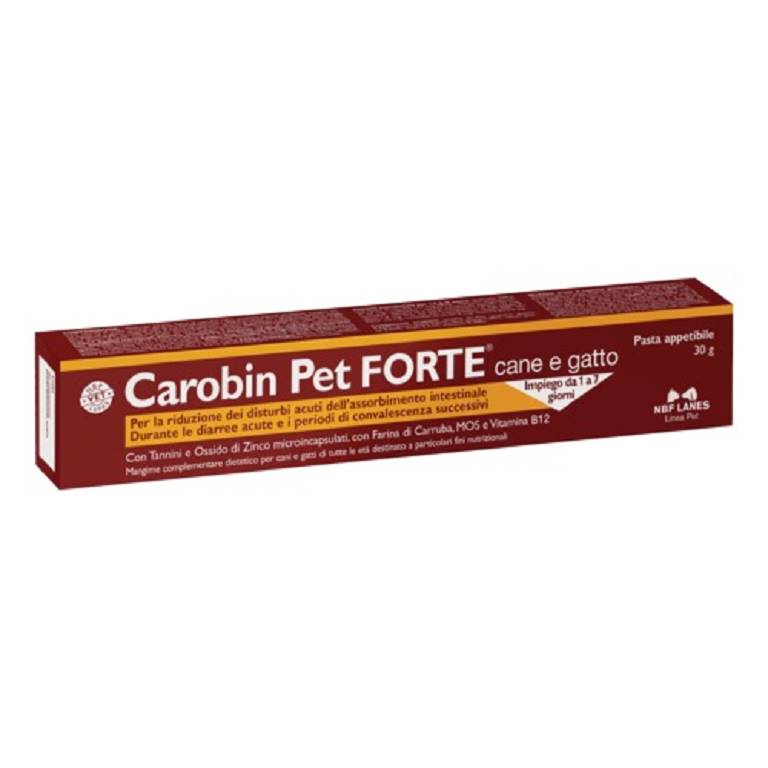 CAROBIN PET FORTE PASTA 30G CAROBIN PET FORTE PASTA 30G
