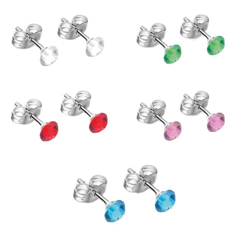 CDL ORECCHINI PUNTO LUCE 4MM CDL ORECCHINI PUNTO LUCE 4MM