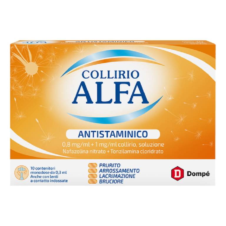 COLLIRIO ALFA ANTISTAMINICO 10 FLACONCINI