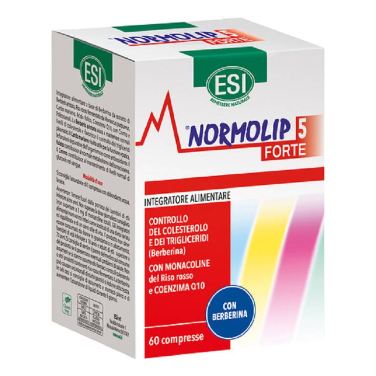 ESI NORMOLIP 5 FORTE 60CPR ESI NORMOLIP 5 FORTE 60CPR