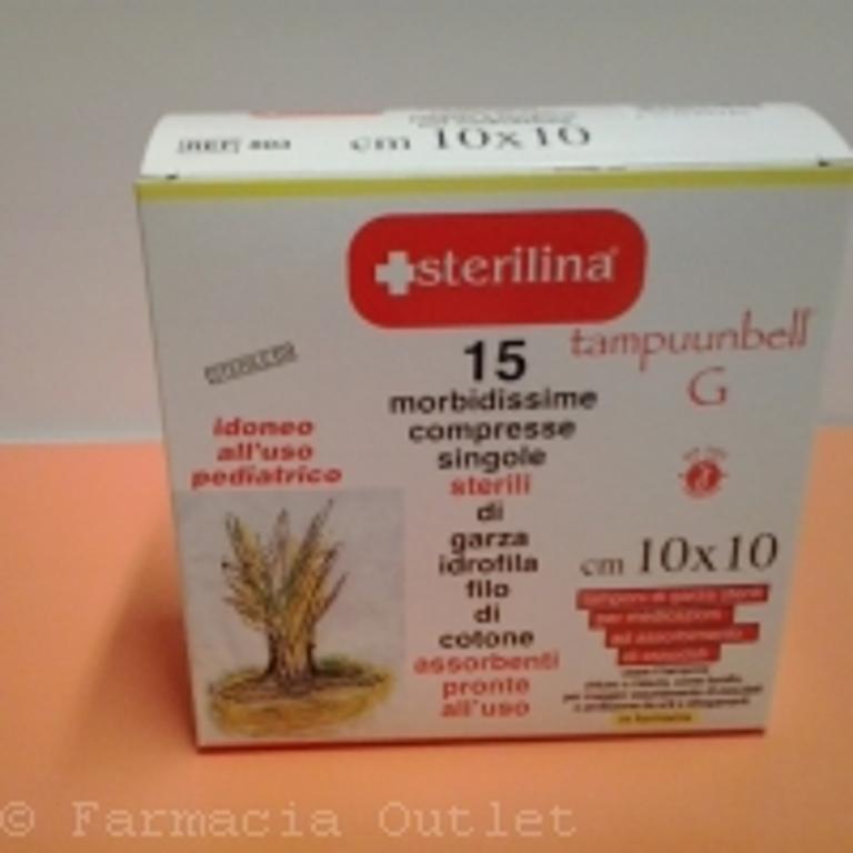 GARZA STERILINA IDROF10X10 15P