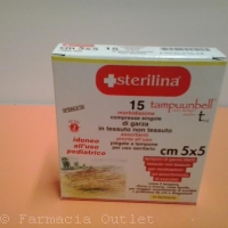 GARZA STERILINA TNT 5X5CM 15PZ