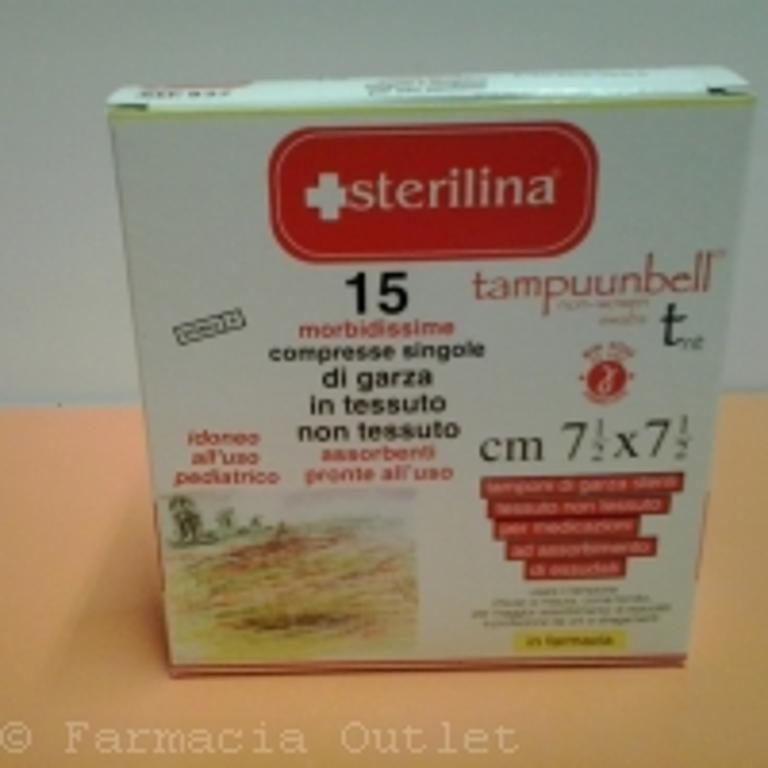 GARZA STERILINA TNT7,5X7,5 15P