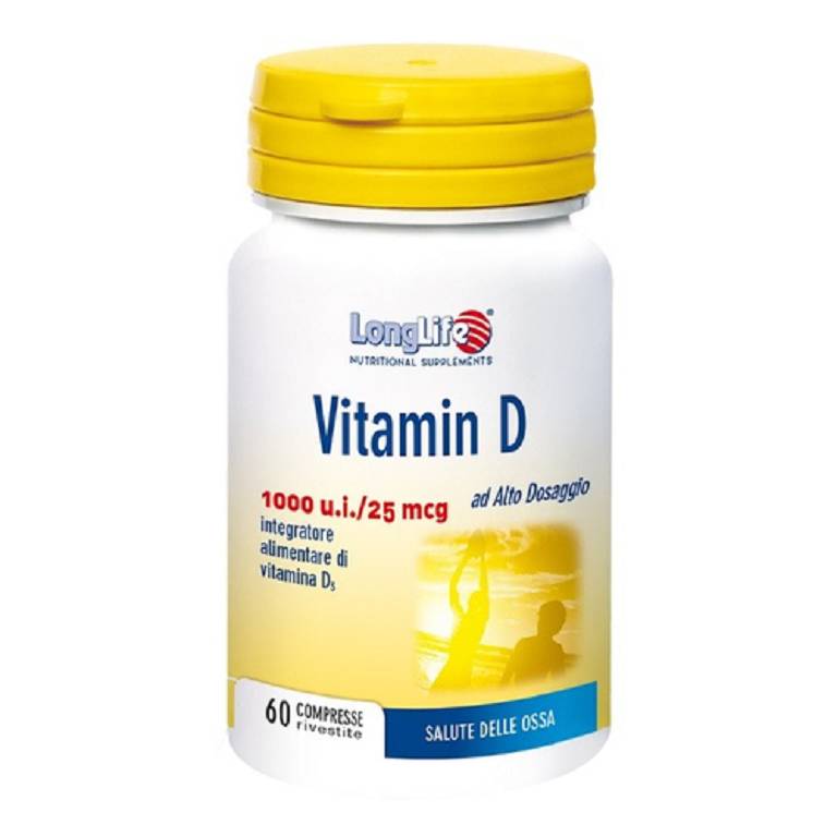 LONGLIFE VITAMIN D1000UI 60CPR