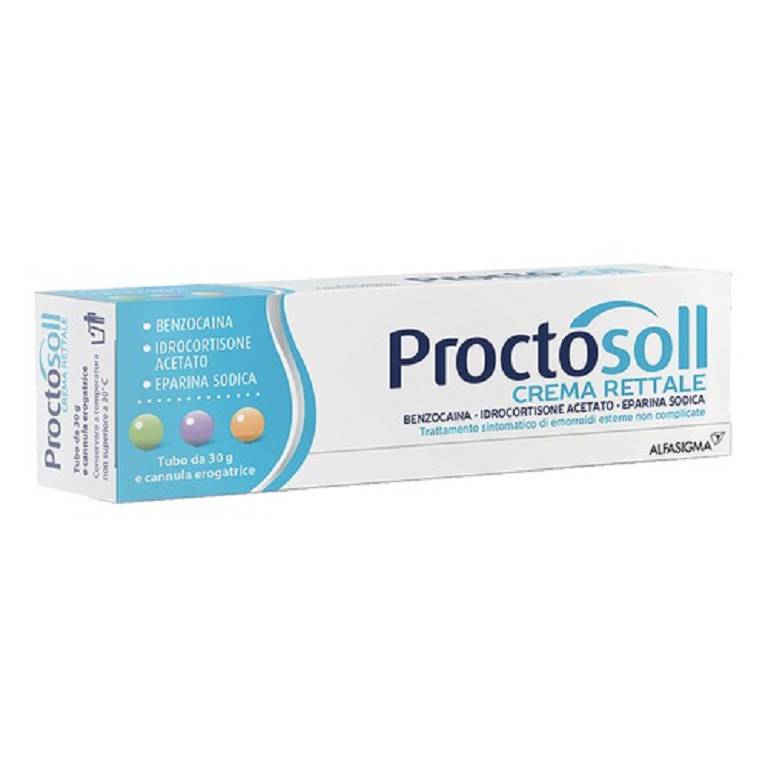 PROCTOSOLL CREMA RETTALE  30G 