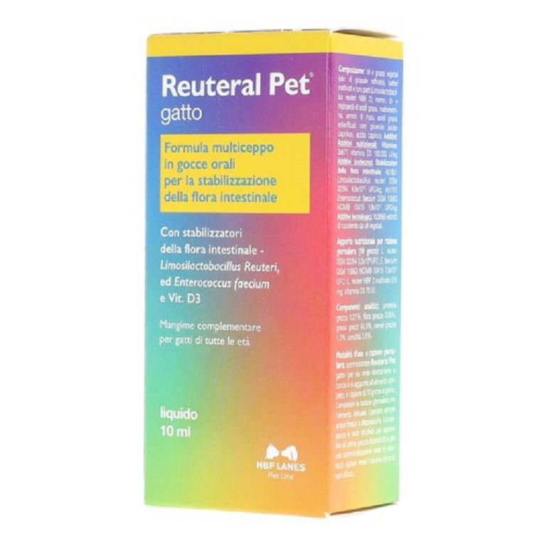REUTERAL PET GATTO GOCCE 10ML REUTERAL PET GATTO GOCCE 10ML