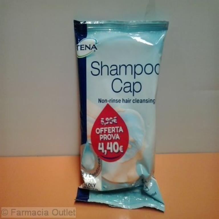 TENA SHAMPOO CAP CUFFIA UMIDIF