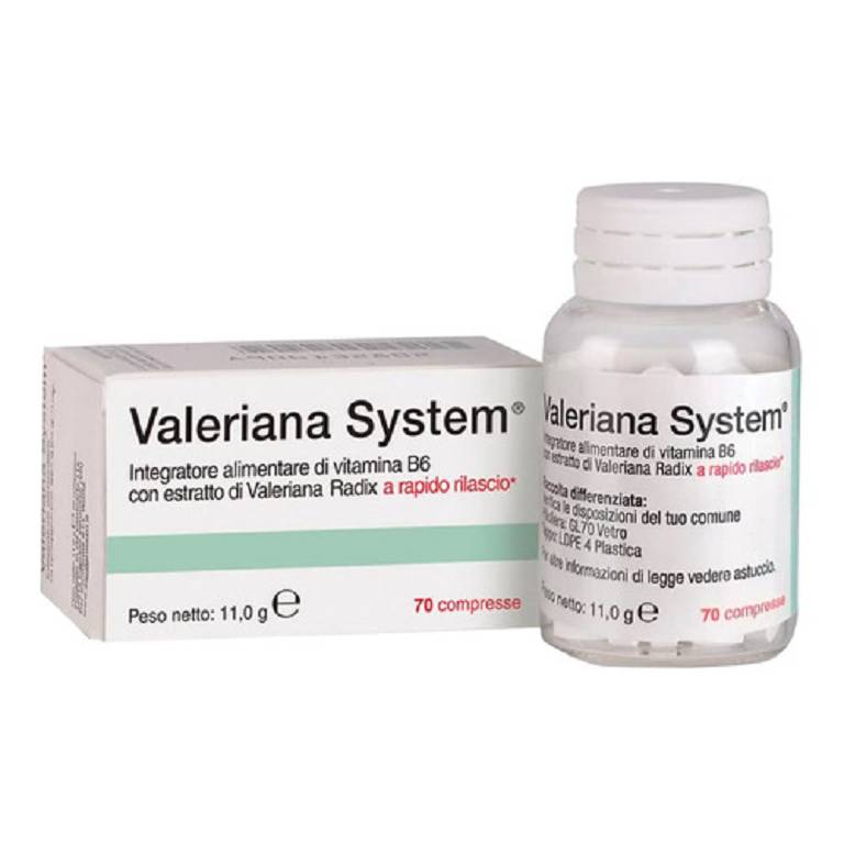 VALERIANA SYSTEM 70CPR VALERIANA SYSTEM 70CPR